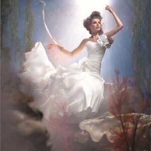 Disney x Alfred Angelo Ariel 210 Disney Princess wedding dress dreamy feminine